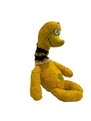 Vintage 1983 Coleco Dr Seuss Star Belly Sneetch Yellow Plush 20″ Bumblebee Bee