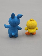 DISNEY PIXAR TOY STORY 4 FRIENDS BUNNY & DUCKY ACTION FIGURES Mattel 2″