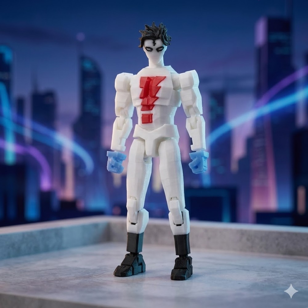 Madman T13 Mark Grayson Action Figure 9L3D Printed Dummy13 Anime Collectible