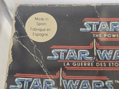 Vintage 1984 Star Wars TRI-LOGO POTF * SPAIN * ONE-MAN SAND SKIMMER * MINT N BOX