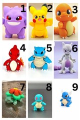 Articulated Fantasy Creature Toy | Pocket Monster Inspired | 3D Printed Figure