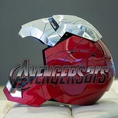 AUTOKING Iron Man MK5 Helmet Voice-control Mask for Kids Children’s Day Gift US
