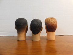 Action Figure 12″ 1/6 Head Lot of Will Smith, Russell Crowe, Schwarzenegger