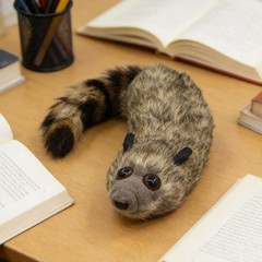 Spring Animals Raccoon Plush Magic Tricks Spring Animal Realistic Moving Magic