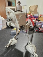 Kenner Star Wars 1982 AT-ST Scout Walker Vintage Original With Driver