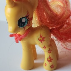 My Little Pony Sunset Shimmer Cutie Mark Magic With Necklace Hasbro G4 Brushable