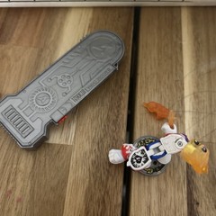 Akedo Ultimate Arcade Warriors Series 1 Burnout Epic Action Figure & Controller