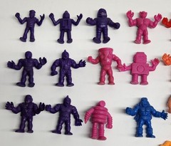 1980’s Lot Of 88 M.U.S.C.L.E Men Vintage Muscle Wrestlers Mixed Colors Free Ship