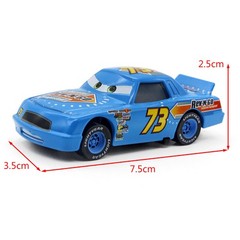 Set of 2 Disney Pixar Car No.73 REV ‘N’ GO Hauler Truck Alloy Model Car Boy Gift