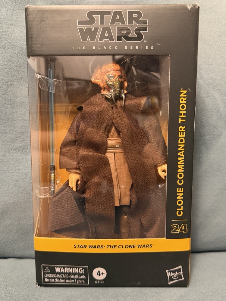 Star Wars Black Series Plo Koon 6 inch Figure – Excellent Condition
