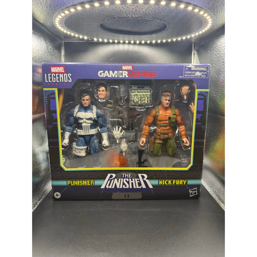 Hasbro Marvel Legends Punisher Nick Fury 2-Pack GamerVerse NIB