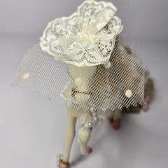 VTG 1980s Enchanted Kingdom Horses Valentine/ Winter Bride /Bouquet /Nina & Comb