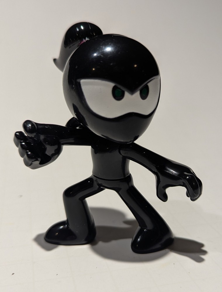 Ninja Kidz TV Stealth pink Ninja Figure 3.5″ Black Suit Toy – Ninja Kidz