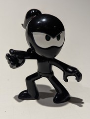 Ninja Kidz TV Stealth pink Ninja Figure 3.5″ Black Suit Toy – Ninja Kidz