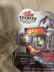 Bakugan New In Box 6 Darkus Apexeon BakuBolt Lights up Super Assault Rare