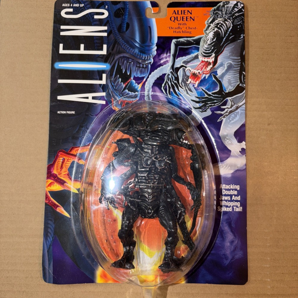 Aliens Alien Queen Deadly Chest-Hatchling Action Figure Kenner 1992 Movie Toy