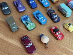 Disney Pixar Cars World Grand Prix Racers Lot Metal Mini Diecast Race Cars Set
