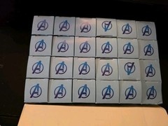 Mini Avengers Blind Box Pendants 24 Pc Whole Set