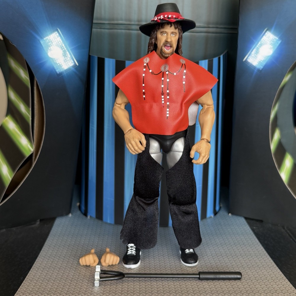 WWE Mattel Elite Legends Series 27 Terry Funk Chase Complete