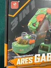 Rare Deformation Combine Ares Gaby Combination Warfare 3 In 1 Brand New