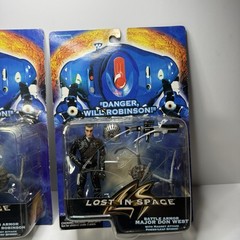 Lost In Space Prof John Robinson & Major Don West Figures – Trendmasters 1997