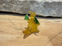 1999 POKEMON Clear Translucent Dragonite C.G.T.S.J Nintendo Tomy Figure- Rare