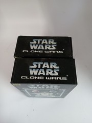 Star Wars Clone Wars BUST-UPS Gentle Giant Yoda & Clone Trooper Lot of 2 SEALED
