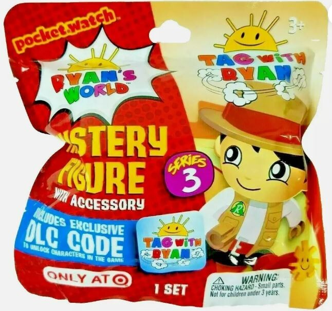 Ryan’s World Mystery Action Figure Series 3, Target Exclusive New Sealed
