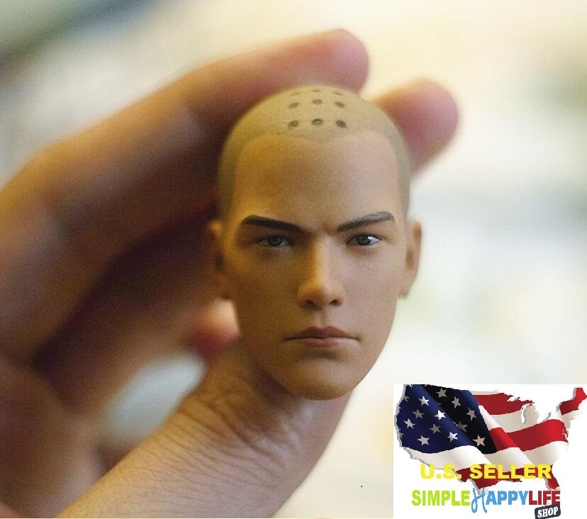 1/6 Young Holy Monk Head Dou Zhanshen for 12″ Male Body Hot toys Phicen ❶USA❶
