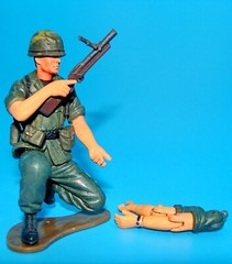 1:18 Ultimate Soldier Vietnam War U.S Army Infantry M-79 Operator Platoon Figure