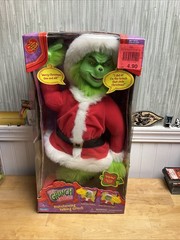 Dr Suess How The Grinch Stole Christmas Transforming Talking Doll 2000