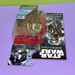 Star Wars Rogue One Lieutenant Sefla Figure 2016 Selfa Selfla Rebel Trooper 3.75
