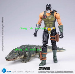 Hiya Toys 1/18 G.I.Joe Master Croc Fiona Cibani 11cm Action Figure New Toys