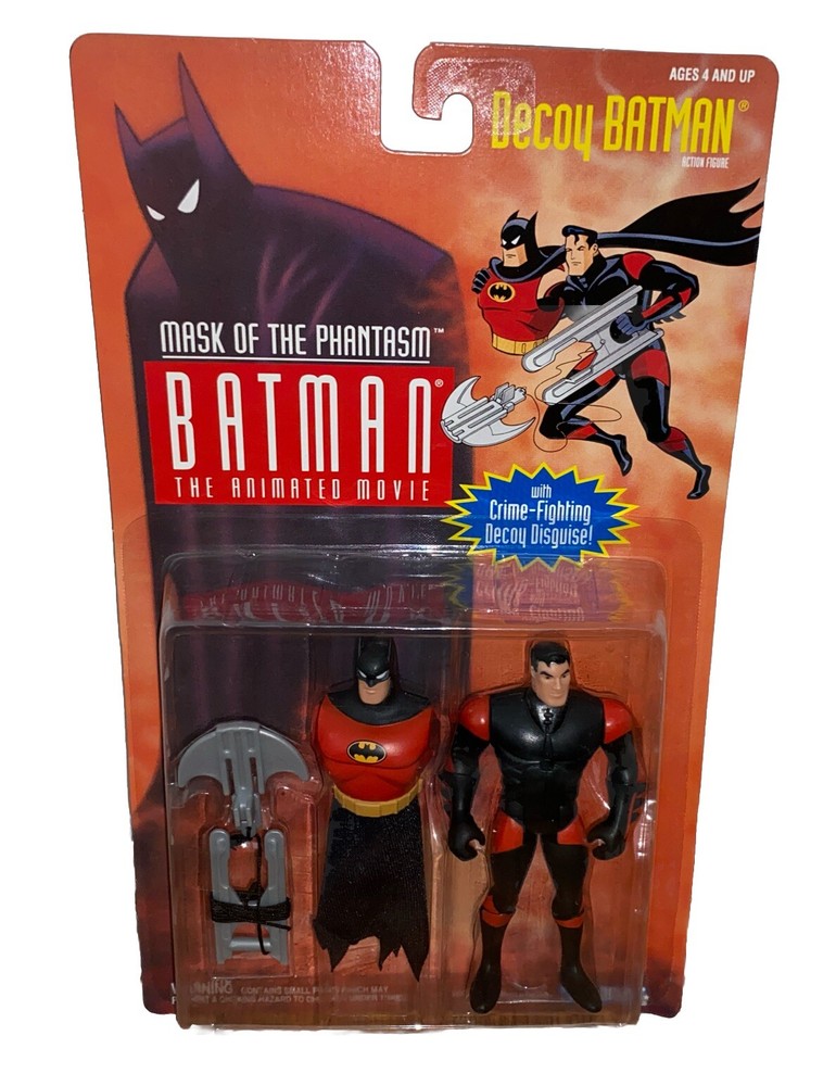 1993 Batman Mask of the Phantasm Decoy Batman Action Figure Kenner New Sealed