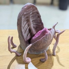 Custom Sarlaac with Tentacles for 3.75 IN (1:18) Figure Diorama (Painted)