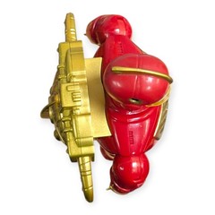 Turbo Man Action Figure Red Gold 13.5 Inch Toy Jetpack Jingle All The Way Style