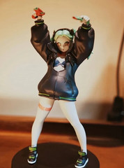Cyberpunk Edgerunners Figure The Gun Rebecca Anime Figure. 17cm With box