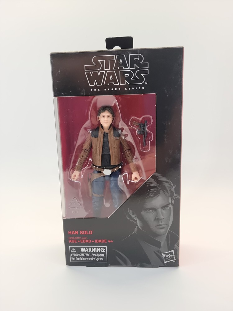 Star Wars Han Solo (Solo Movie) Black Series 6 Inch Action Fig. (New/ Sealed)
