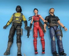 GI Joe Classified 6″ Figure Lot Python Patrol Officer Vypra Quick Kick Kim Jinx