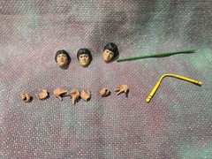 Bandai S.H. Figuarts Bruce Lee Game of Death Accessory Lot