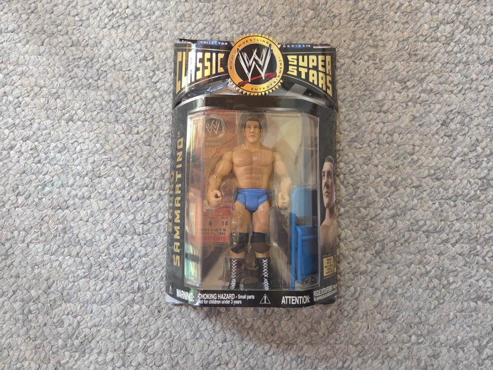 JAKKS Pacific WWE / WWF Classic Superstars BRUNO SAMMARTINO