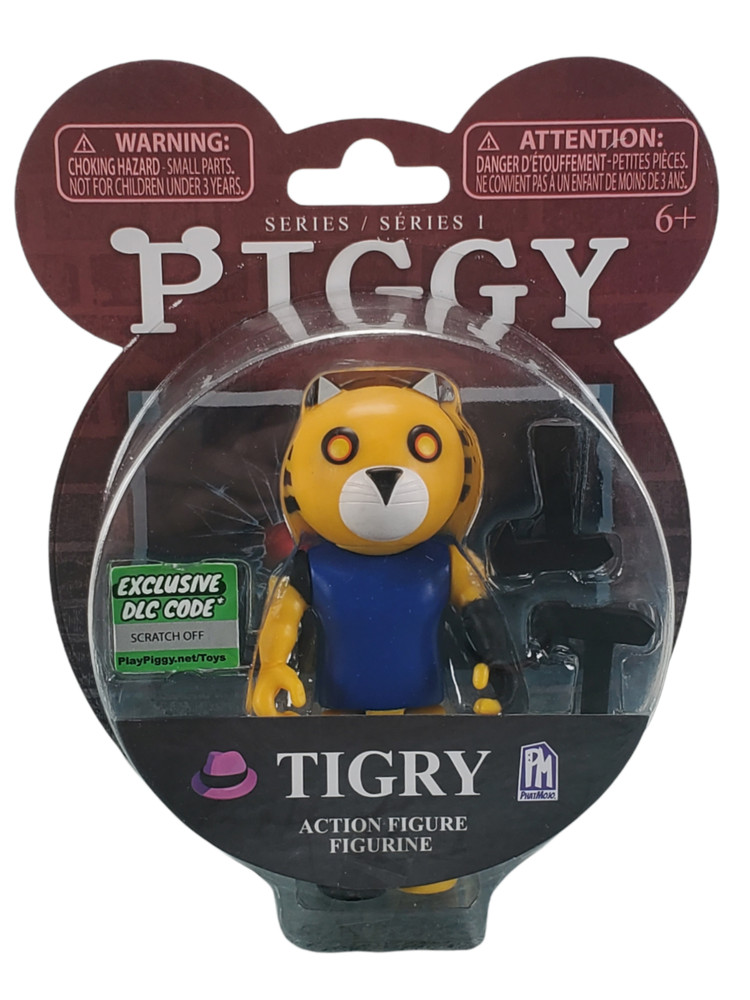 Roblox Piggy Series1 TIGRY Figure with Exclusive Download Code Collectible NEW