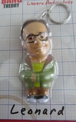 Big Bang Theory Leonard Hofstadter Stress Doll Key Ring Pack Hanger Collectible