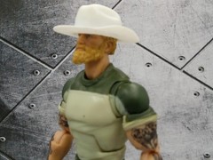 Custom 1:12 Scale Western Cowboy Hat Accessory for 6″ Action Figures – MEDIUM