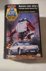 VTG Super Gobots – NIB- Baron von Joy Sports Car 100% Complete – Tonka 1984