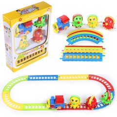 12 Pcs Octopus Musical Train With Track Toy Set With Sound For Kids Toddler Gift