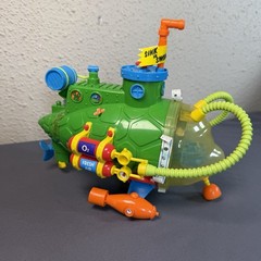 Sewer Sub Submarine TMNT Teenage Mutant Ninja Turtle 1991 Vehicle NEAR COMPLETE