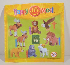 2003 Tuke Moose 5″ McDonald’s Europe Plush Action Figure Disney Brother Bear