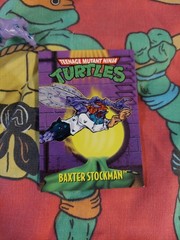 Baxter Stockman 100% Complete Playmates TMNT Action Figure w/ Weapon & Card 1989