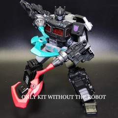 3D DIY Upgrade Kit Hook Axe For Siege Earthrise Legacy OP Nemesis Prime